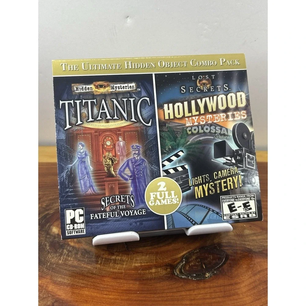 Hidden Mysteries: Titanic/Lost Secrets: Hollywood Mysteries‎ (PC, 2010)